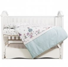 Сменная постель 3 эл. Twins Sweet 3053-SW-011, Forest mint, мятный